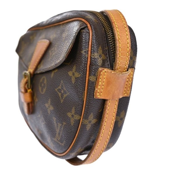 LOUIS VUITTON Jeune Fille PM Shoulder Bag Monogram Leather Brown - Picture 2 of 16